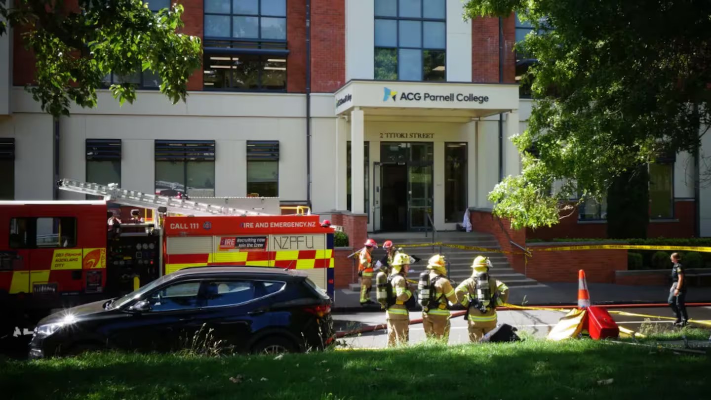 ACG Parnell College chemical spill: Fire crews contain ‘nasty’ substance