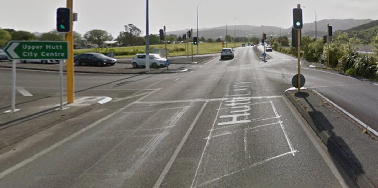 The intersection at Gibbons St and SH2. (Photo / Google)