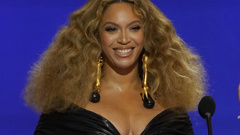 Beyonce appears at the 63rd annual Grammy Awards in Los Angeles on March 14, 2021. Beyoncé releases a concert film this week titled "Renaissance: A Film by Beyoncé ." (AP Photo/Chris Pizzello, File)