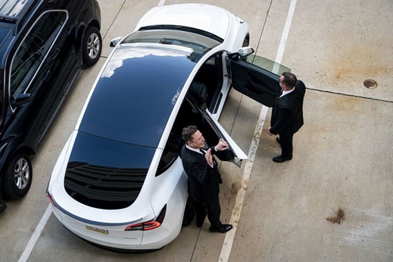 Elon Musk, CEO of Tesla. Photo / AP