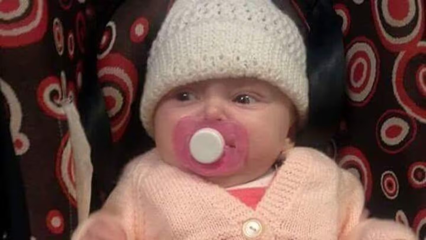 Chloe Nicholson died at just 16 weeks of age in a suspected case of SUDI. Photo / Supplied