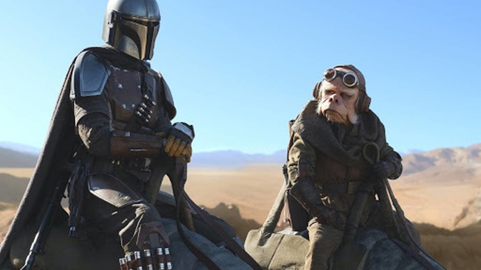 Disney+ series The Mandalorian. (Photo / Disney)