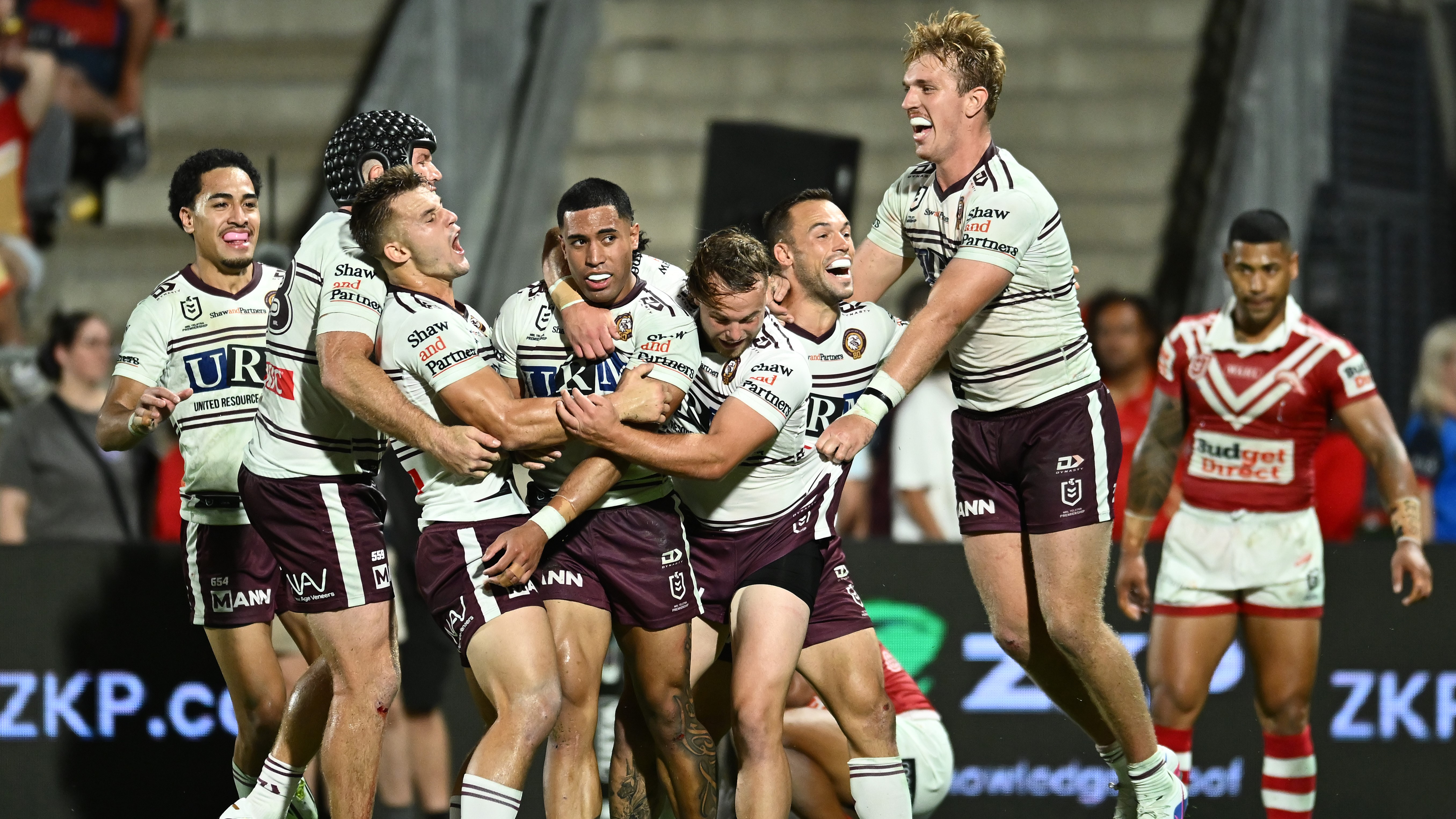 "Easter miracle": Sea Eagles put 50 on the Dolphins in head coach's debut 