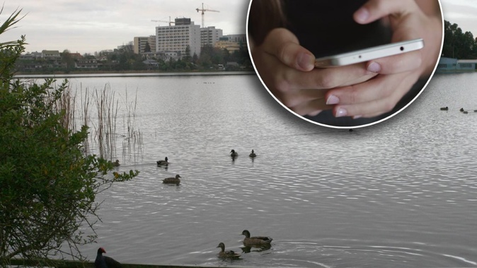 Some of the offending occurred at Hamilton Lake (pictured). Photo / File