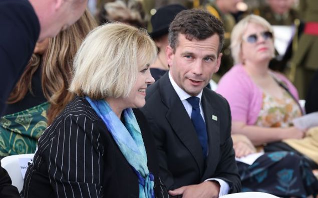 Judith Collins and David Seymour. (Photo / NZ Herald)