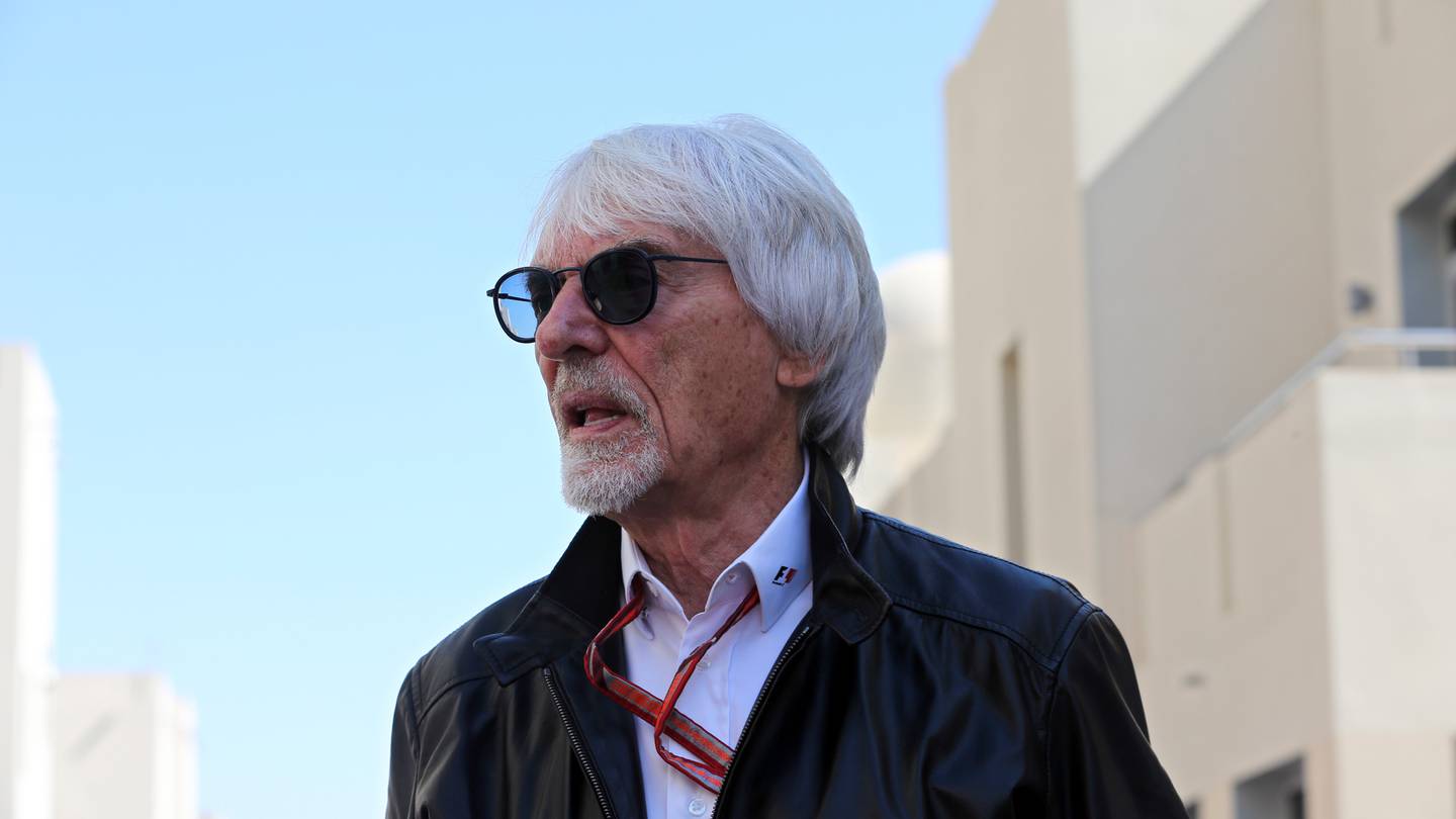 Former Formula 1 boss Bernie Ecclestone. Photo / AP