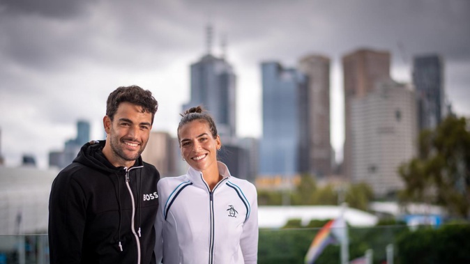 Tennis players Ajla Tomljanovic and Matteo Berrettini are no longer together. Photo / Getty Images