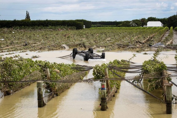 Cyclone Gabrielle ripped through Hawke's Bay. Photo / Paul Taylor
