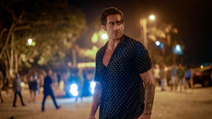 Jake Gyllenhaal stars as Dalton in the Road House remake. Photo / Laura Radford, Amazon Content Services LLC