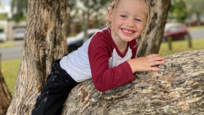 Reign Puriri, 3, died in February this year after falling from a moving vehicle. Photo / Givealittle