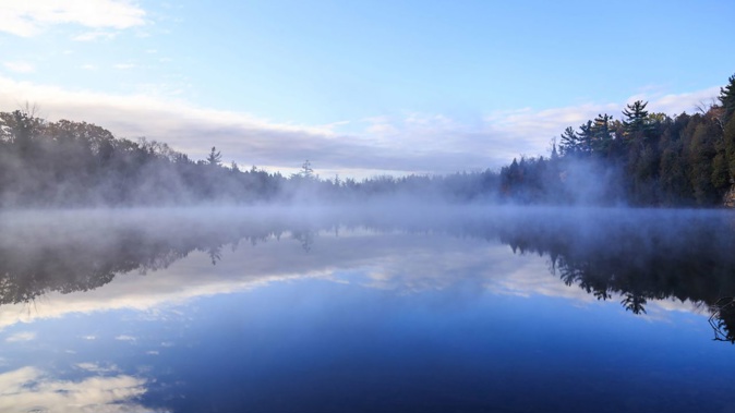 Crawford Lake in Ontario, Canada, is the geological site that best reflects a new epoch recognizing the impact of human activity on Earth, said geologists of the Antrhopocene Working Group. Courtesy Conservation Halton
