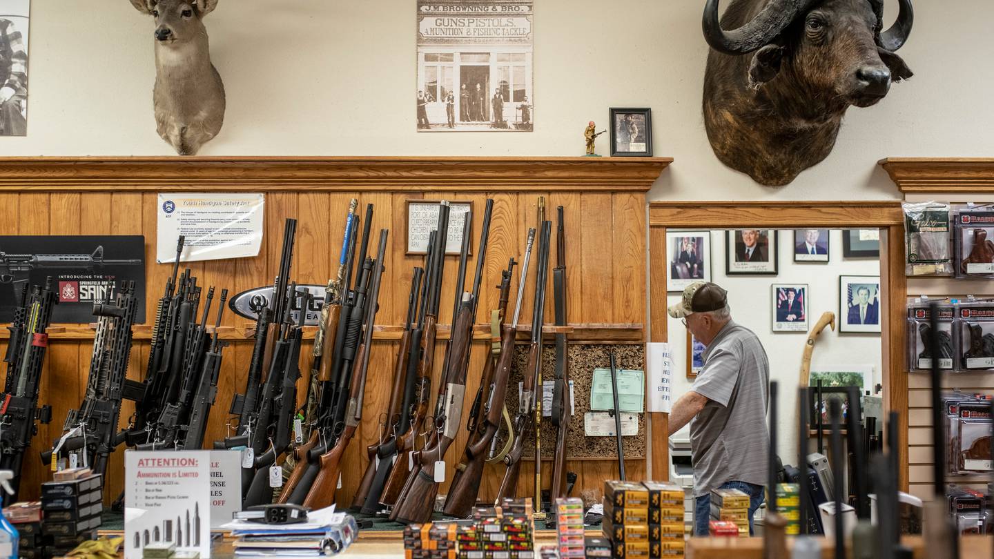 Across the country, Democrats and Republicans are sparring over gun rights. Photo / New York Times