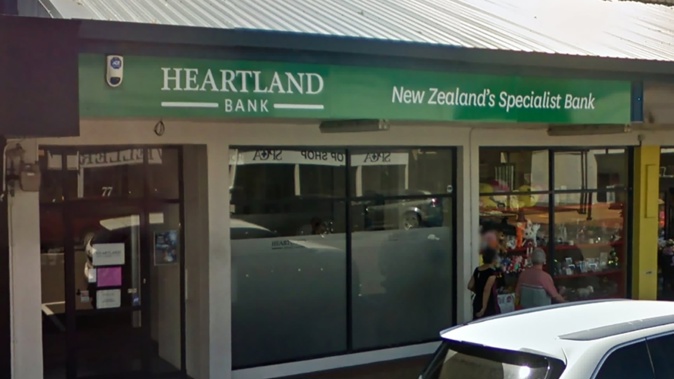 The Financial Markets Authority alleges a former Heartland Bank employee engaged in insider trading between July 2020 and February 2021. Photo / Google Maps