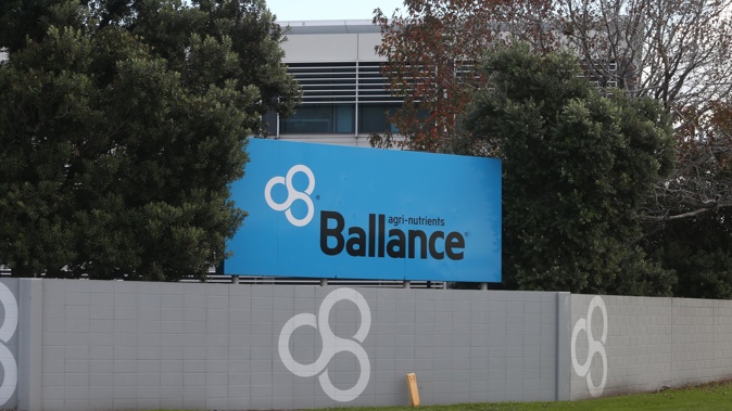 Ballance Agri-Nutrients' Hewletts Rd fertiliser manufacturing plant. Photo / John Borren