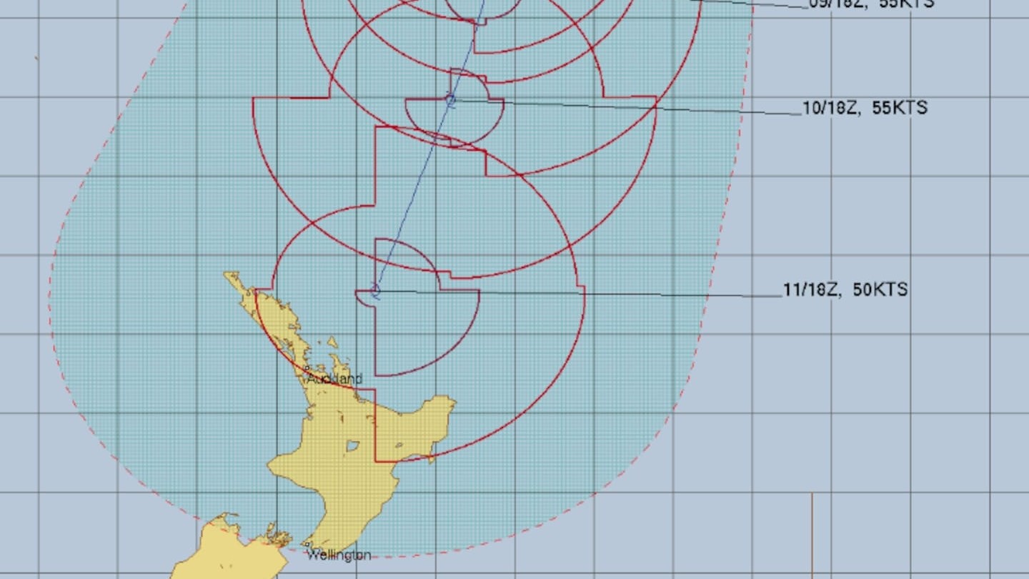 Incoming: Direct cyclone threat looms as North Island faces wild week of rain and wind