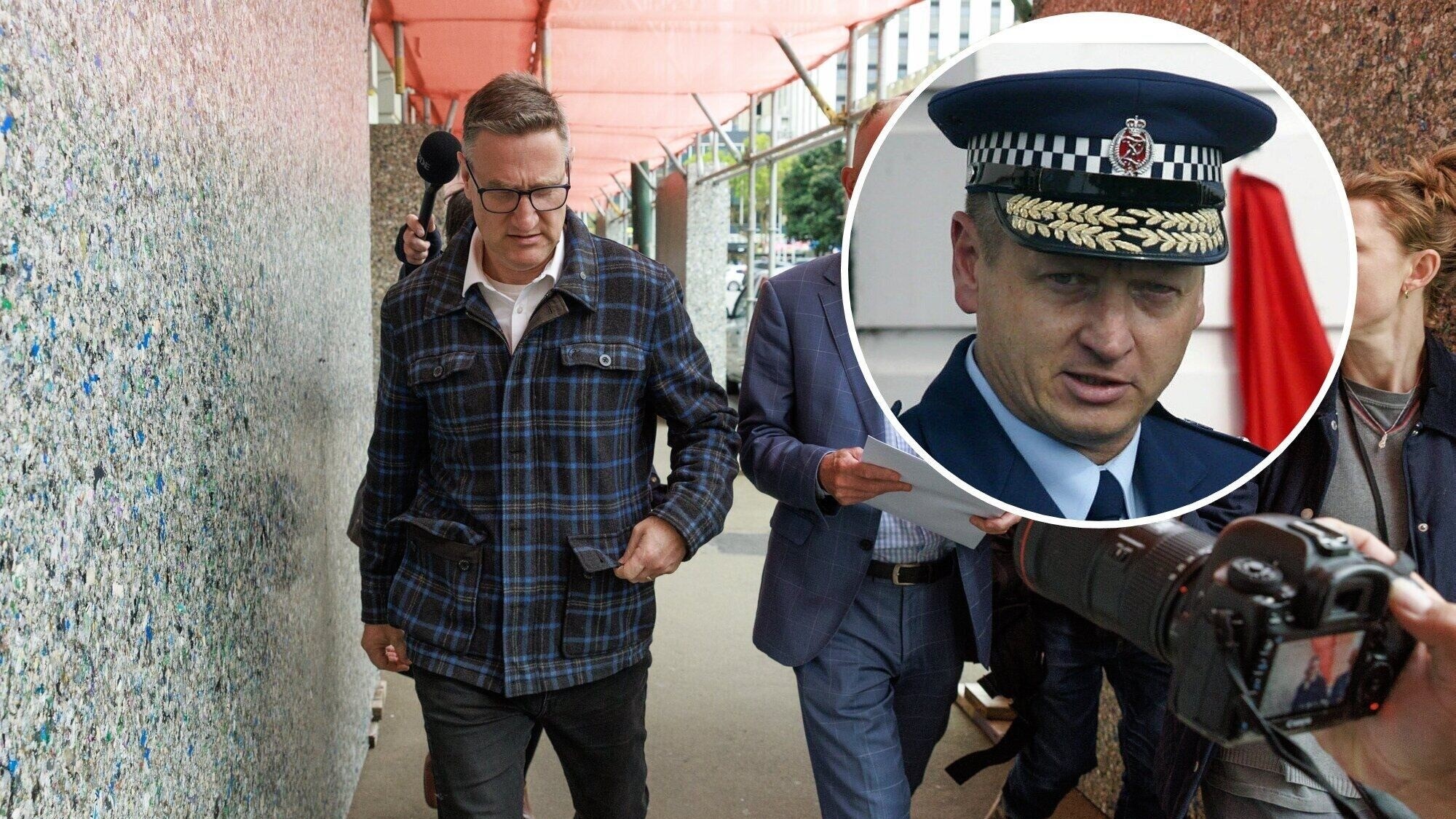 Police leader Sam Hoyle accompanied Tania Kura to check on the welfare of Jevon McSkimming after he was charged.