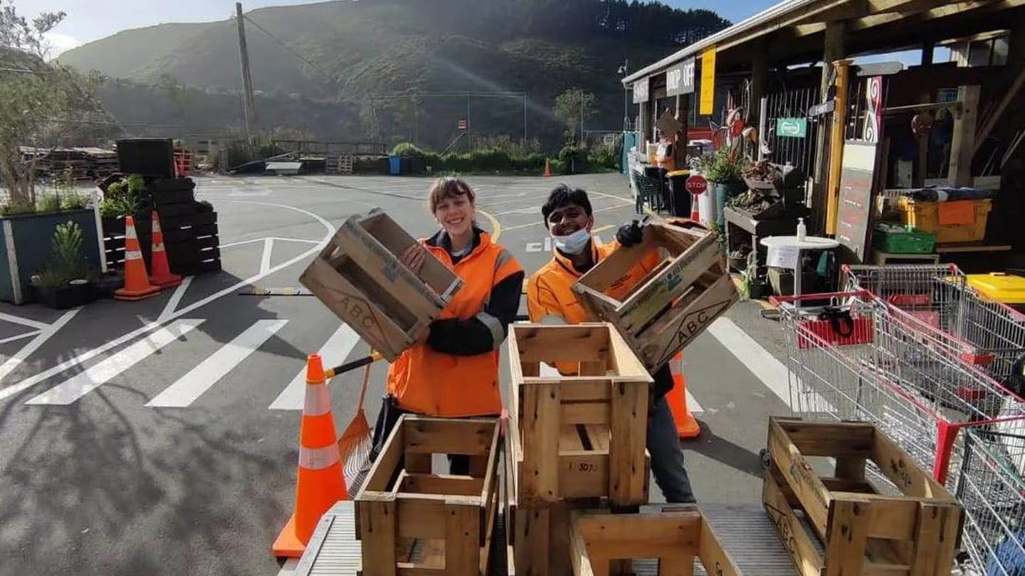 The Tip Shop near Wellington's Southern Landfill. Photo / Supplied