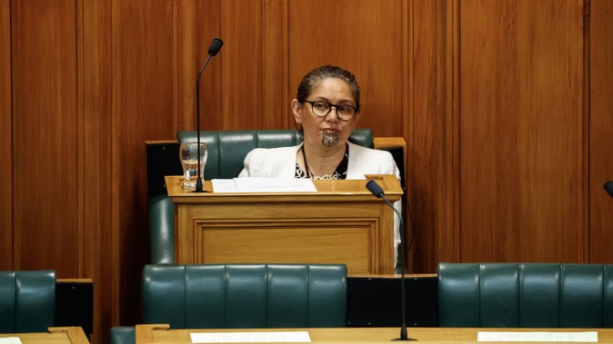 Independent MP Darleen Tana during Question Time. Photo / Mark Mitchell