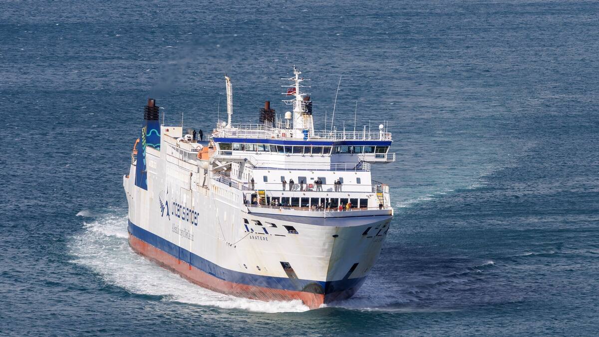 Union calls for urgent welfare check on crew stuck on former ferry Aratere