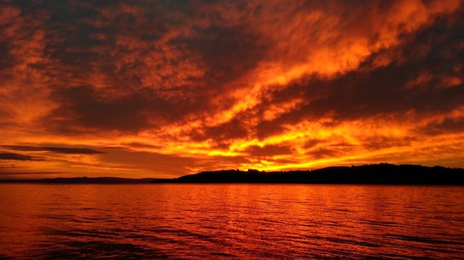 Geologists are closely monitoring Lake Taupō in a bid to understand why the tremors are happening. Photo / Peter Wilton