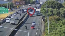 Heavy delays on northbound motorway into Auckland after crash