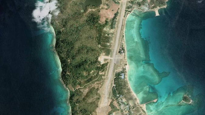 An overview of the Great Coco airfield and associated facilities. Photo / Google Earth