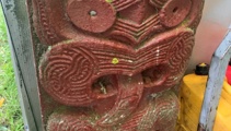 Man charged over theft of carving from Canterbury pā