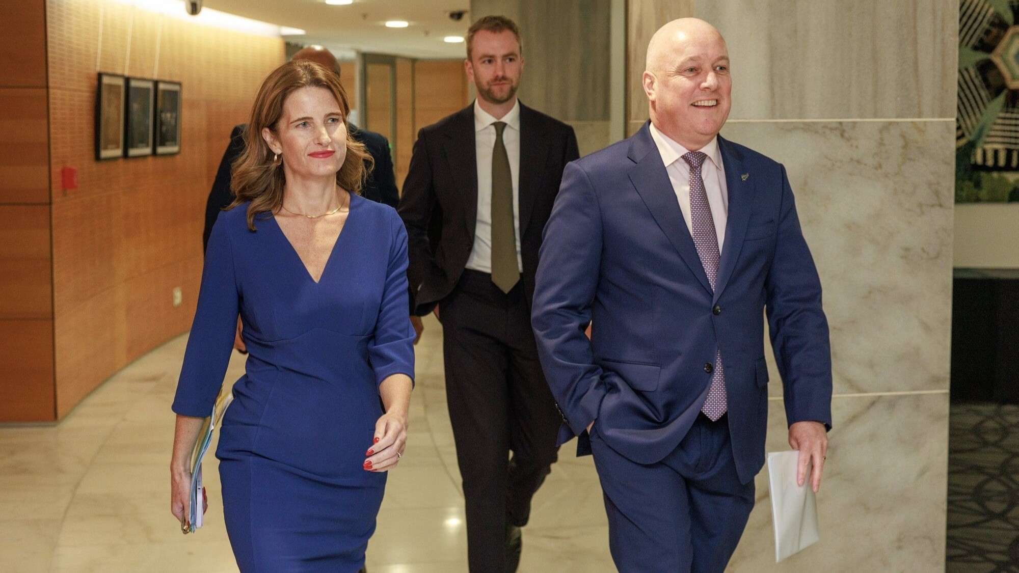 Watch: Luxon and Willis give fuel update, respond to GDP figures