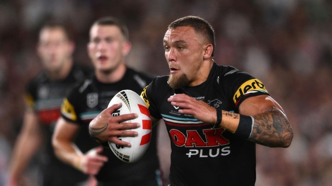 James Fisher-Harris of the Panthers during the NRL Grand Final. Photo / Photosport