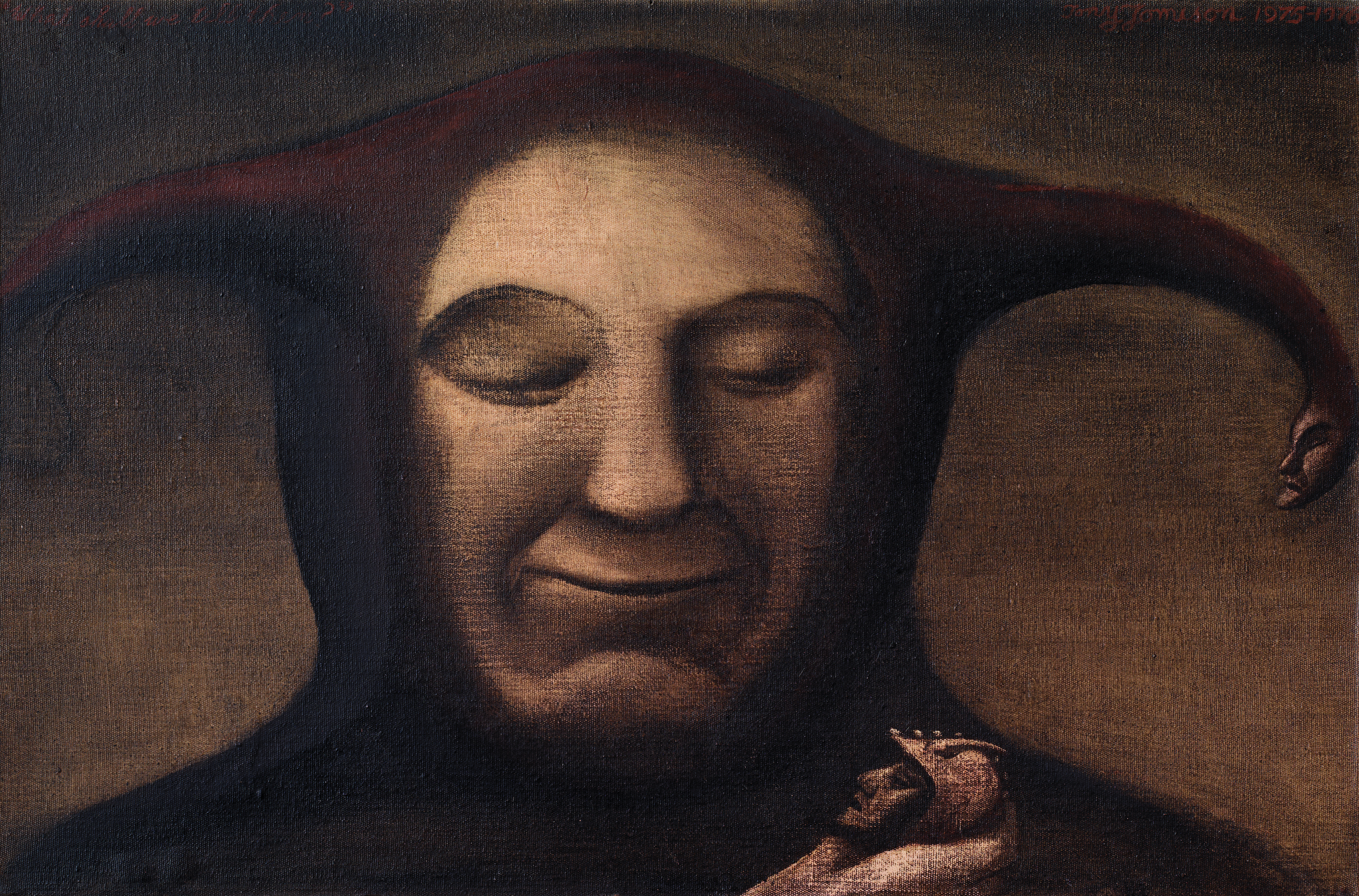 'What Shall We Tell Them?' by Tony Fomison. Photo / Supplied 