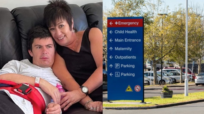Faye Hallett and her son Ethan. Photo: Supplied / RNZ / Dan Cook