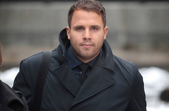 Kiwi journalist Dan Wootton arrives at the Leveson Inquiry in 2012. Photo / Getty Images