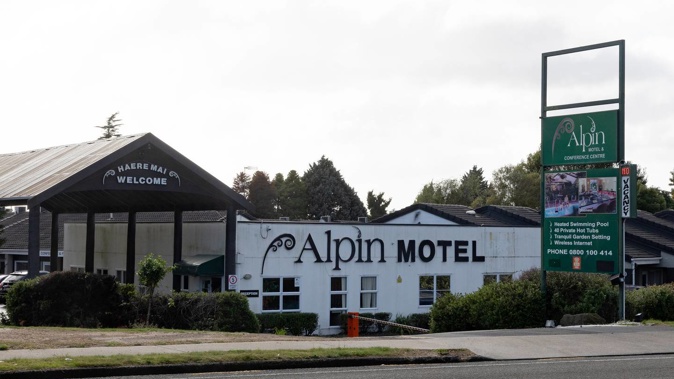 The Alpin Motel on Sala St in Rotorua. Photo / Andrew Warner