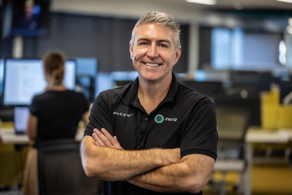"I reckon 100% of Kiwis are using AI, 77% of them knowingly” - One NZ CEO Jason Paris. Photo / Michael Craig