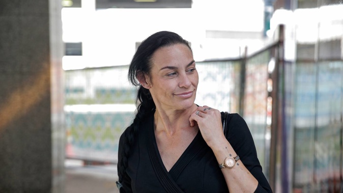 Andrea Edwards who was found in possession of stolen Trelise Cooper in 2020. Photo / Alex Burton NZherald