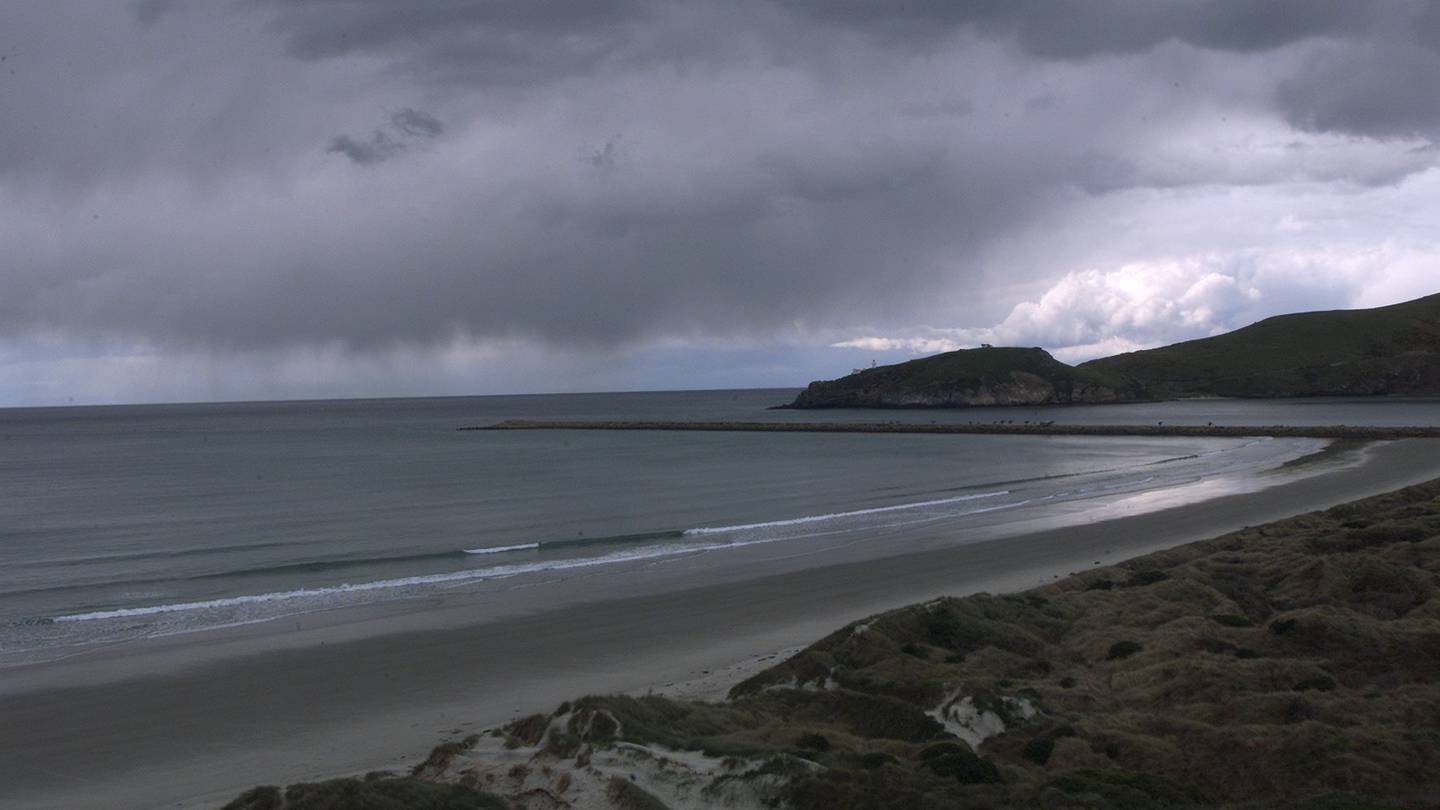 Aramoana Beach, looking to the mouth of the Otago Harbour near Dunedin. Photo / NZME