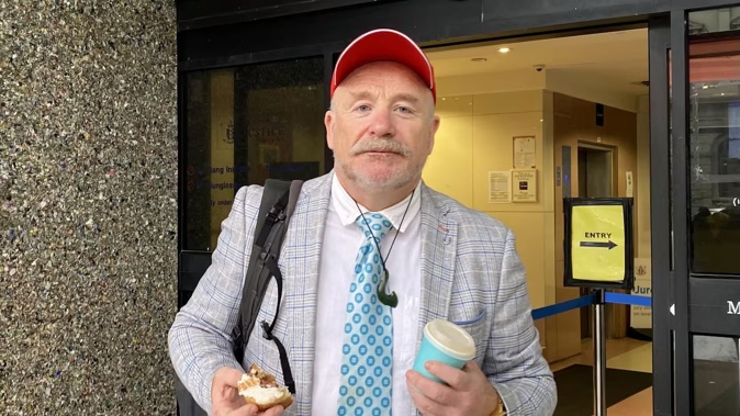 Wellington mayoral candidate Graham Bloxham has been the subject of an Employment Relations Authority determination. Photo / Ethan Manera