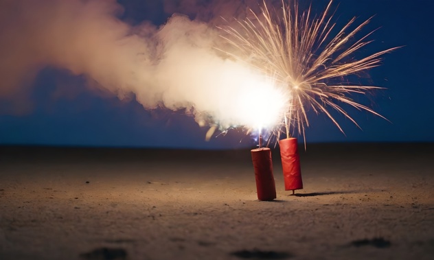 A group of "hooligans" allegedly shot fireworks at a group of primary school-aged children in rural West Auckland. Photo / 123rf