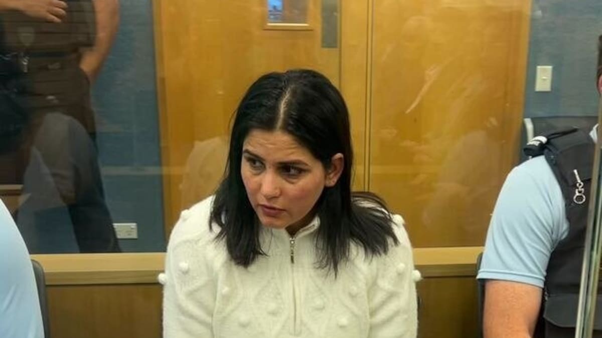 Sharanjit Kaur was jailed for four years when she appeared in the Hamilton District Court today on a charge of reckless driving causing the death of Jonathan Baker last year. Photo / Belinda Feek