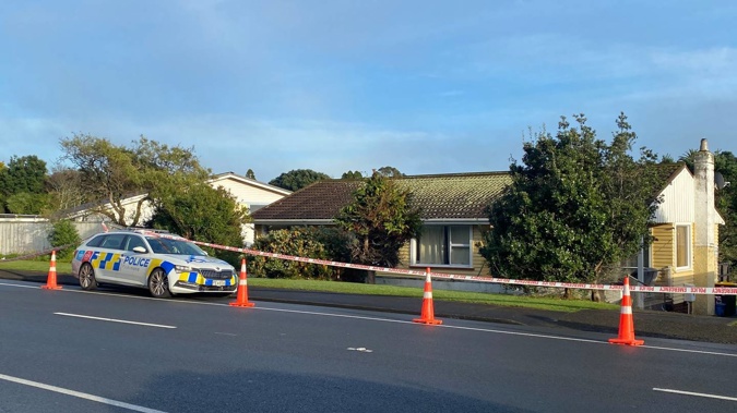 Police have launched a homicide investigation after finding a body at an address in Blagdon. Photo / Tara Shaskey