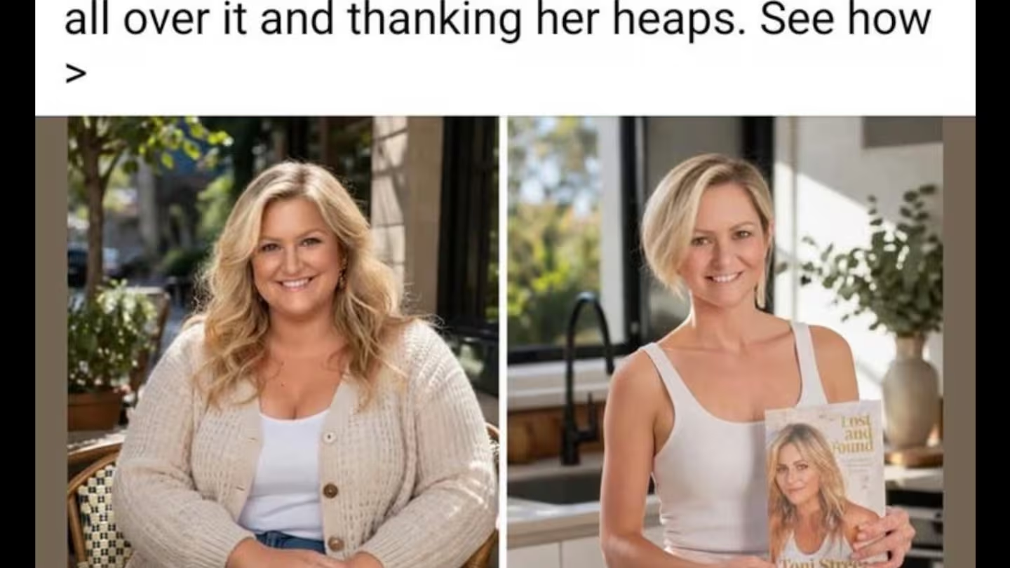 'Makes me angry': Coast FM star's image used for fake weight loss ads