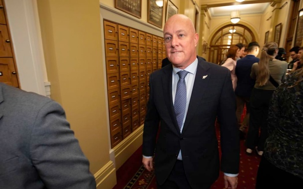 (File photo) Prime Minister Christopher Luxon at Parliament. Photo: RNZ / Angus Dreaver