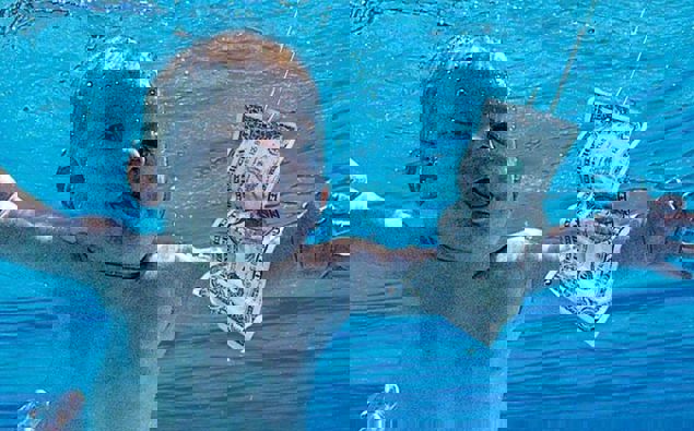 Nirvana nevermind baby foot