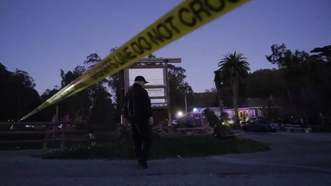 Seven people were killed in two related shootings at a mushroom farm and a trucking firm in a coastal community south of San Francisco, and officials say a suspect is in custody. Photo / AP