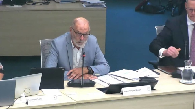 Auckland Mayor Wayne Brown says councillors should resign if they don't like the roles he has given them. Photo / Auckland Council