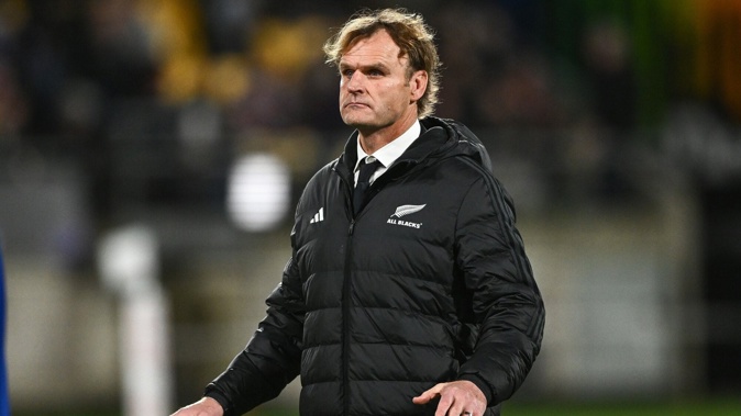 All Blacks coach Scott Robertson. Photo / Photosport
