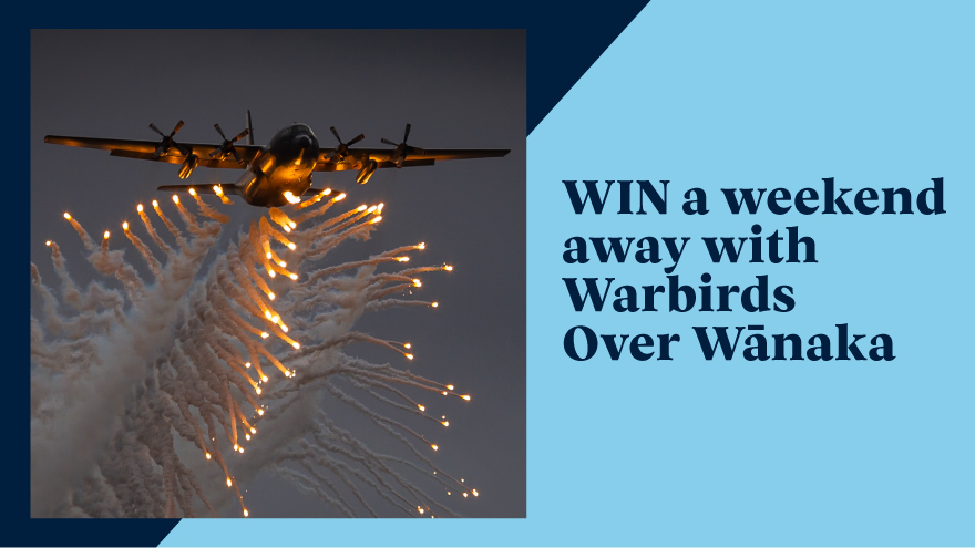 Win a Gold Experience to Warbirds Over Wanaka with Newstalk ZB