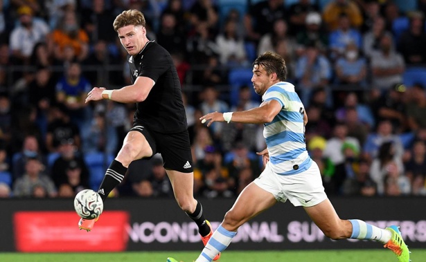 Jordie Barrett in action against the Pumas. (Photo / Photosport)