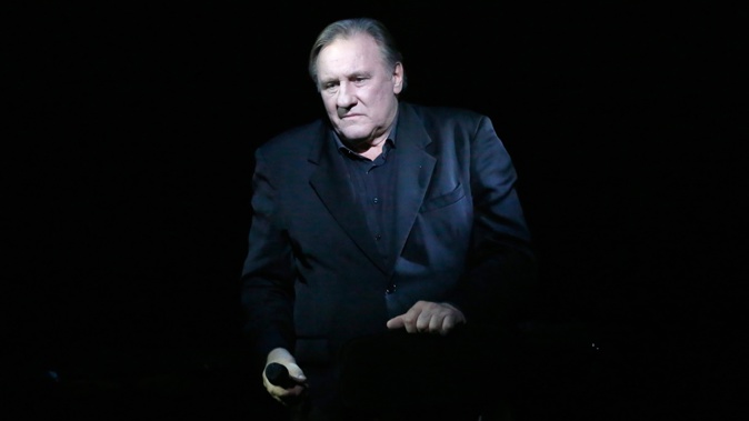 Gerard Depardieu performs in Depardieu Chante Barbara at Le Cirque D'Hiver on November 19, 2017 in Paris, France. Photo / Getty Images