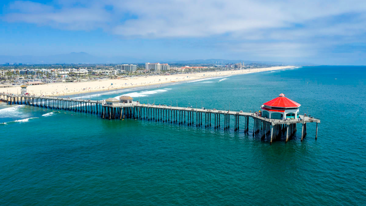 Mike Yardley: Hanging around Huntington Beach, SoCal